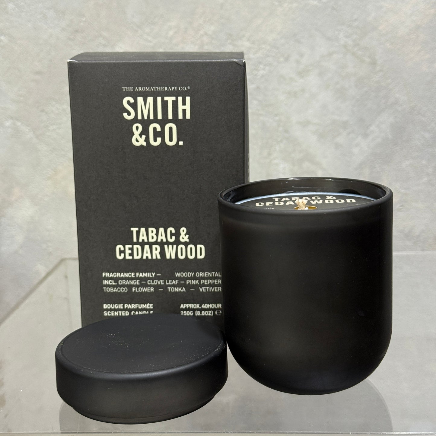 Smith & Co. Tabac and Cedar Wood Candle