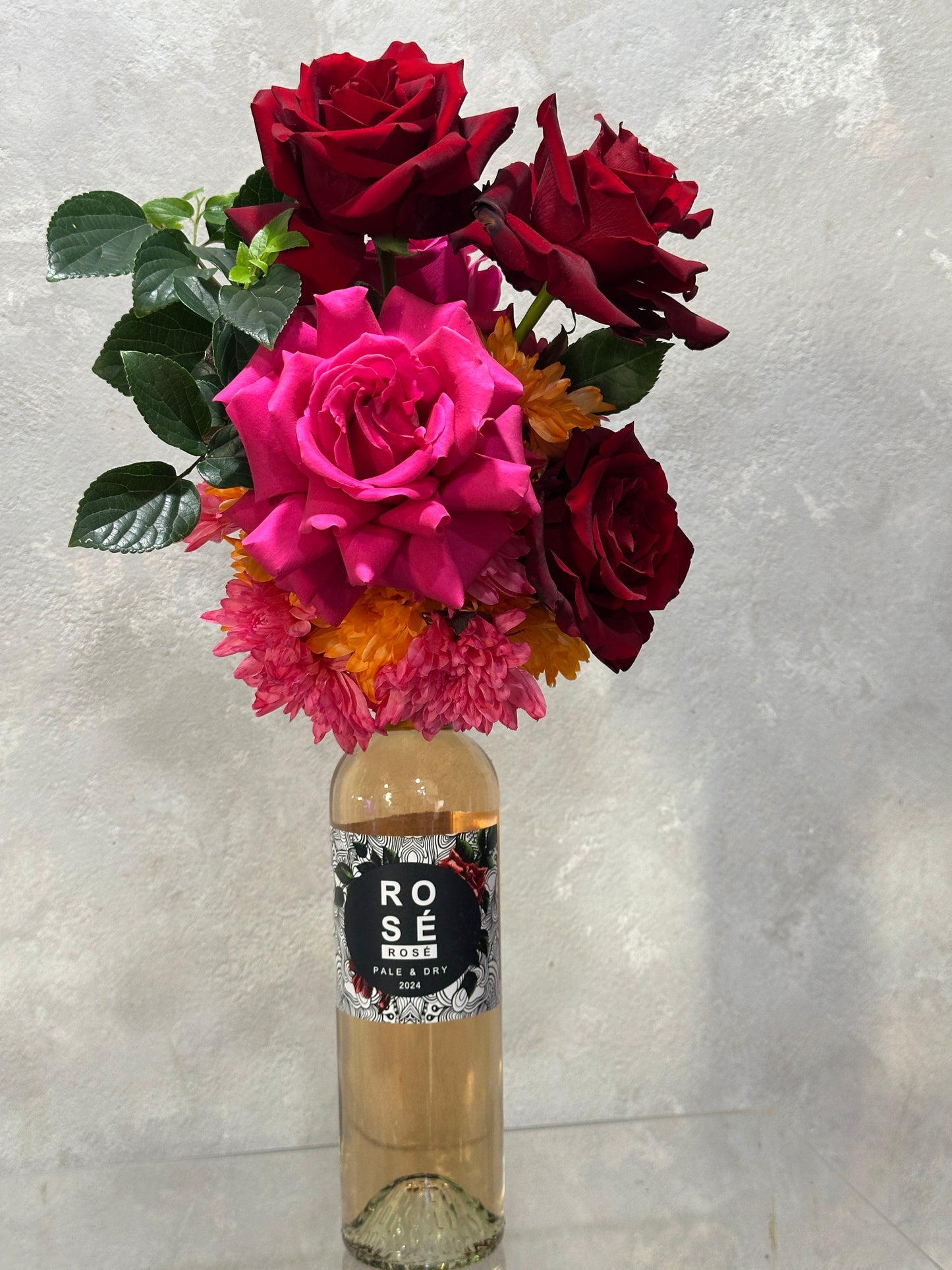 Blooming Bottle Bouquet