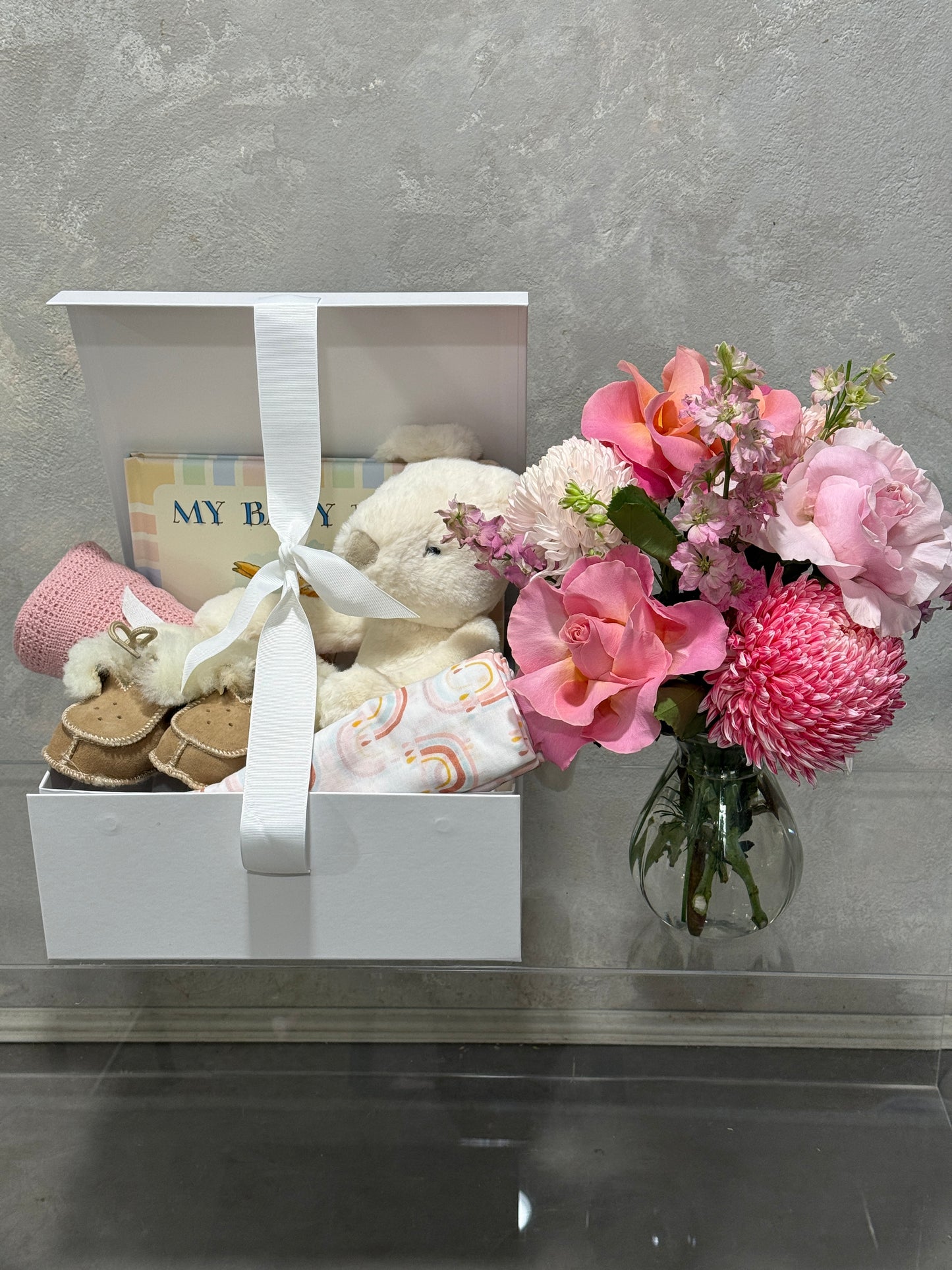 Pink Baby Hamper
