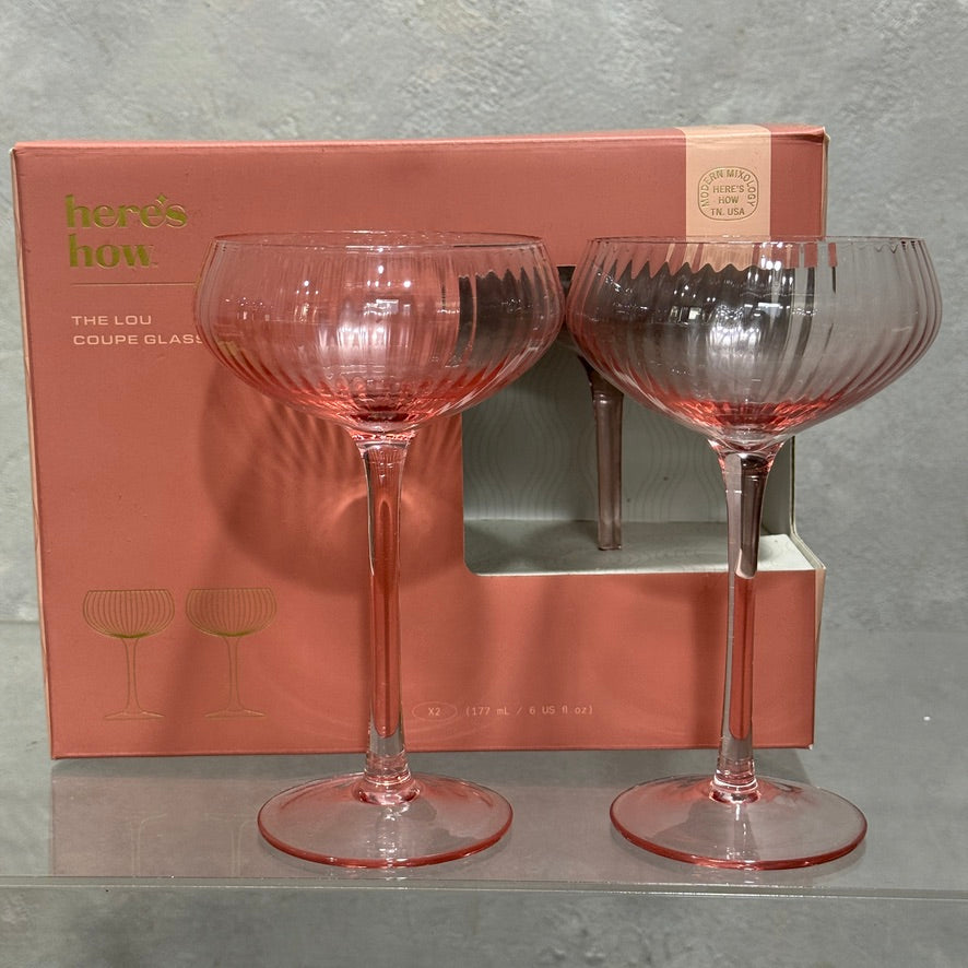 The Lou Coupe Glasses