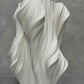 Cleo White Vase 41cm