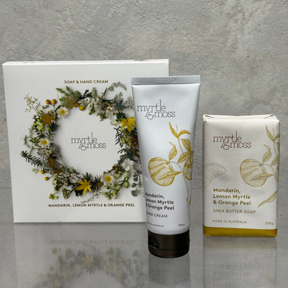 Myrtle & Moss Soap and Hand Cream Duet