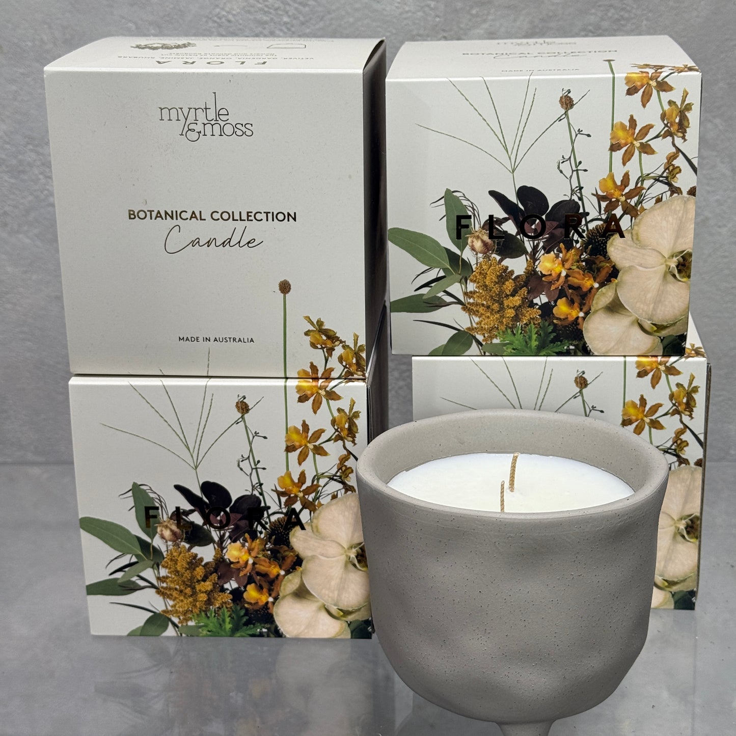 Myrtle & Moss Botanical Collection Candle