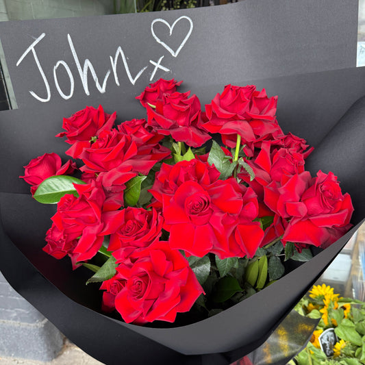 Personalised Rose Bouquet