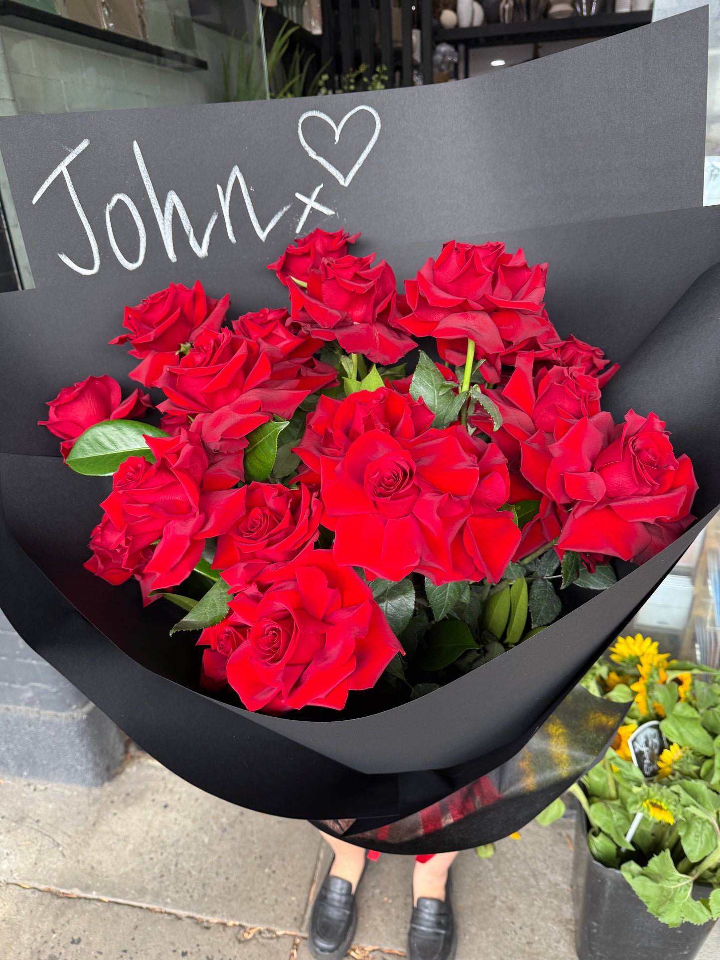 Personalised Rose Bouquet