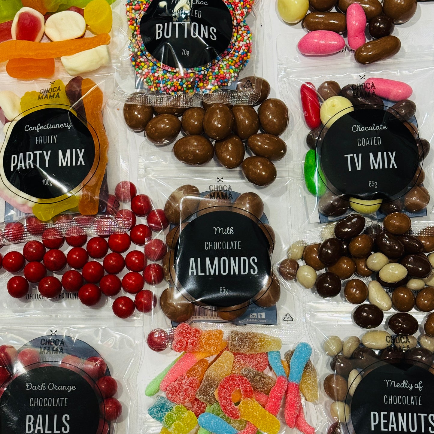 Lolly and Chocolate Bags