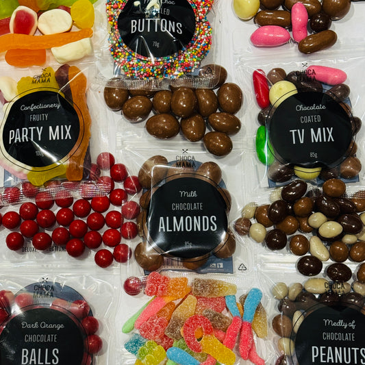 Lolly and Chocolate Bags