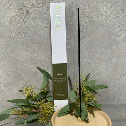 Exuro Incense Sticks and Holders