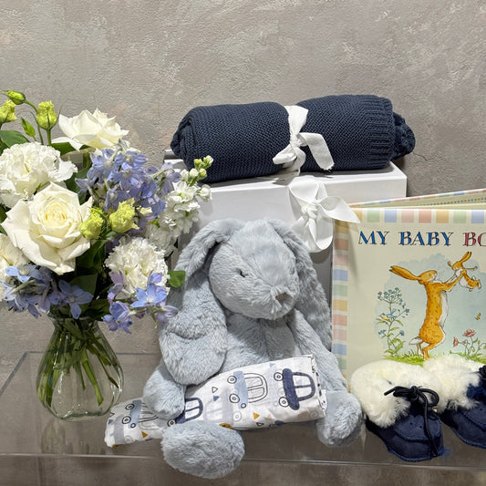 Blue Baby Hamper