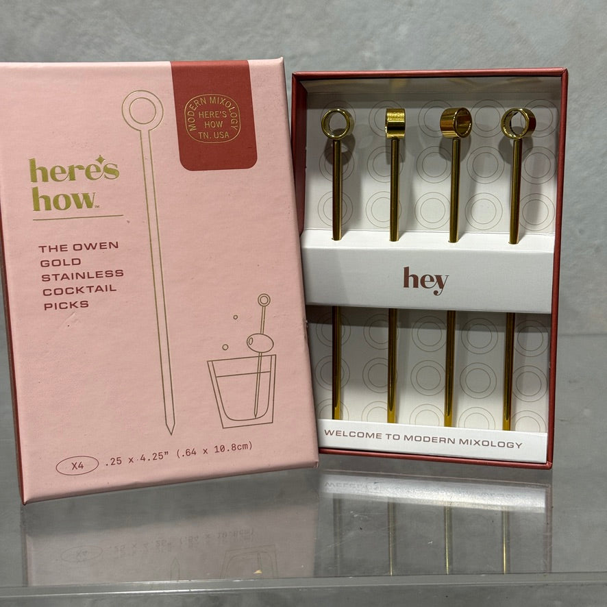 Pink Cocktail Gift Set with Flowers