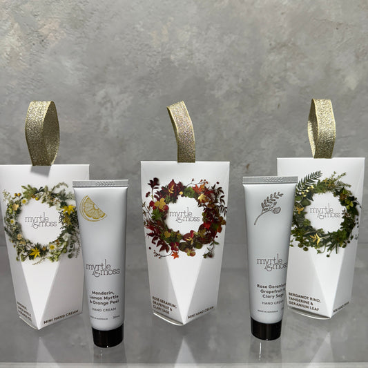Myrtle and Moss Mini Hand Creams