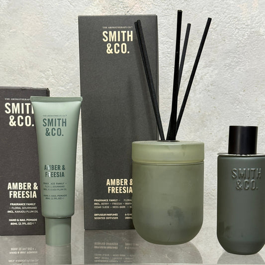 Smith and Co. Amber and Freesia Gift Set
