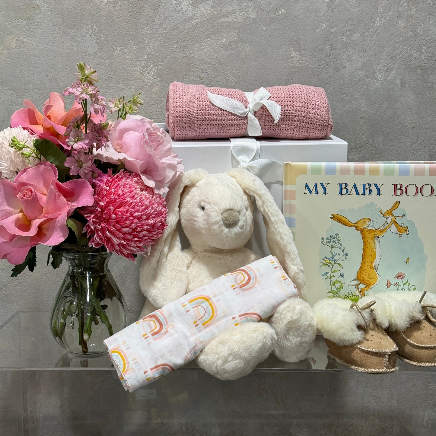 Pink Baby Hamper