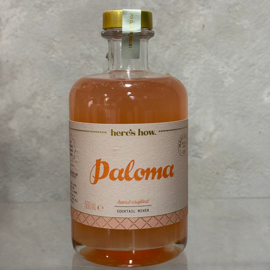 Pink Cocktail Gift Set with Flowers