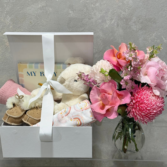 Pink Baby Hamper