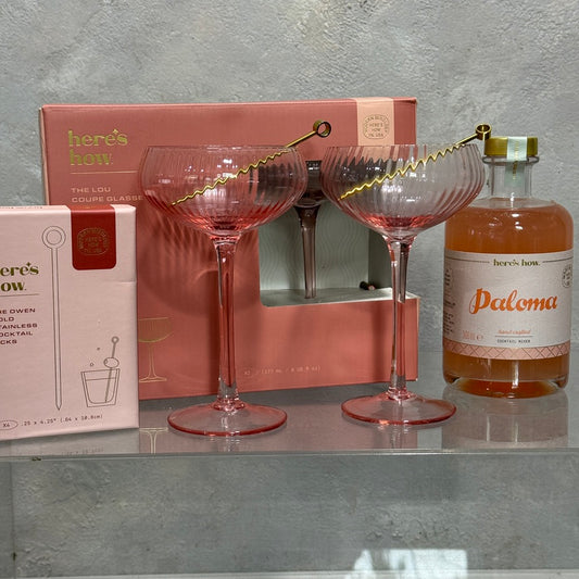 Pink Cocktail Gift Set