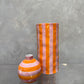 Colourful Striped Vases