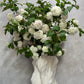Cleo White Vase 41cm