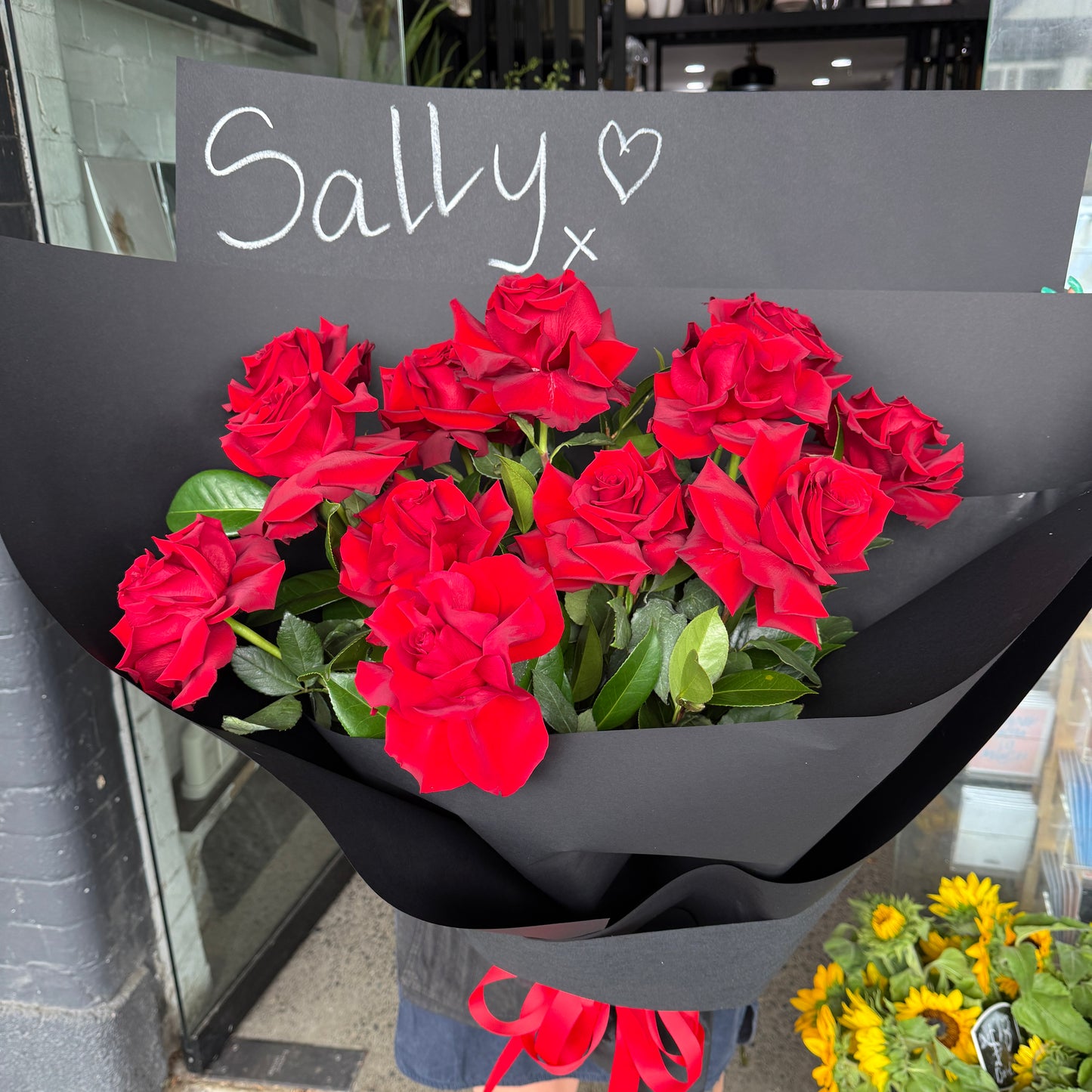 Personalised Rose Bouquet