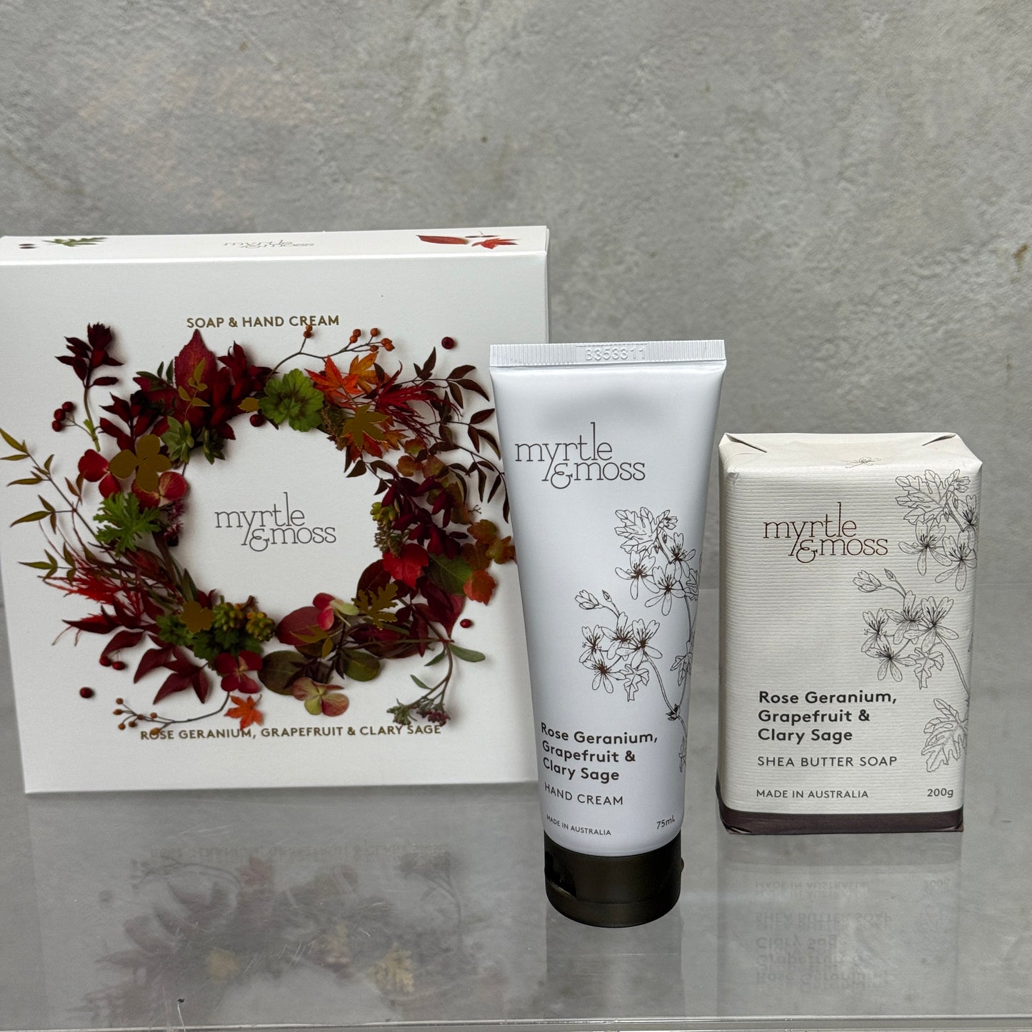 Myrtle & Moss Soap and Hand Cream Duet