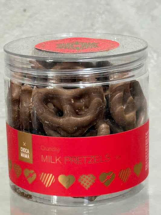 Chocomama Christmas Chocolate Pretzels 125g