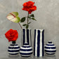 Colourful Striped Vases