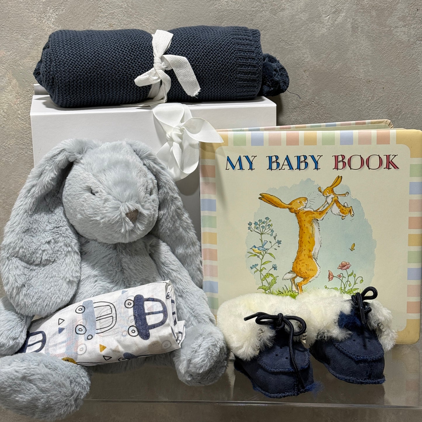 Blue Baby Hamper