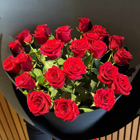 Two Dozen Red Colombian Roses