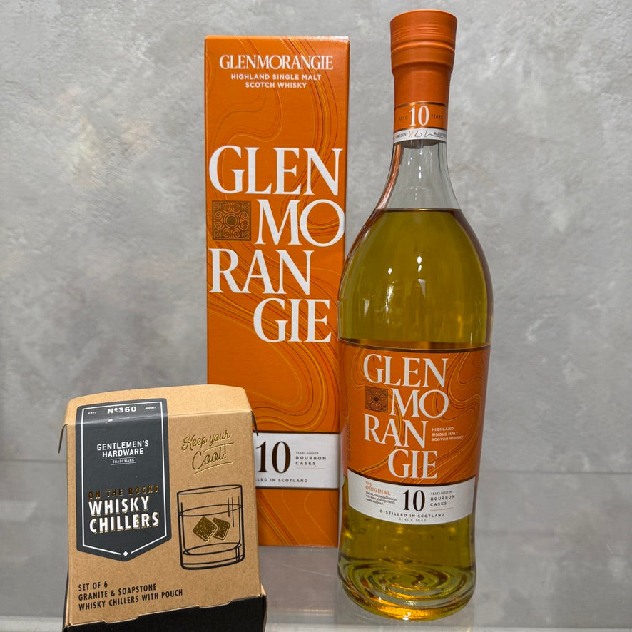 Glenmorangie Whisky with Whisky Chillers