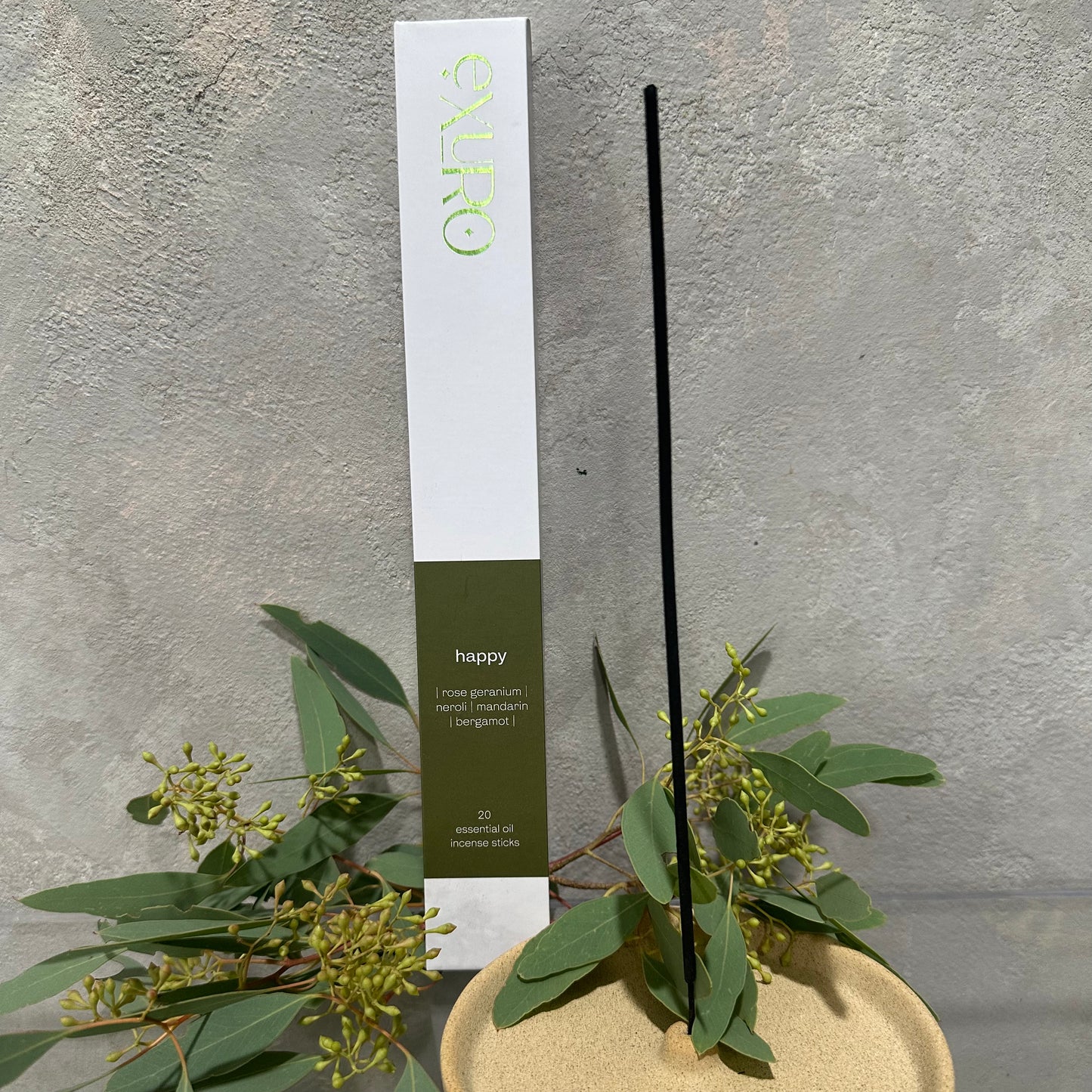 Exuro Incense Sticks and Holders