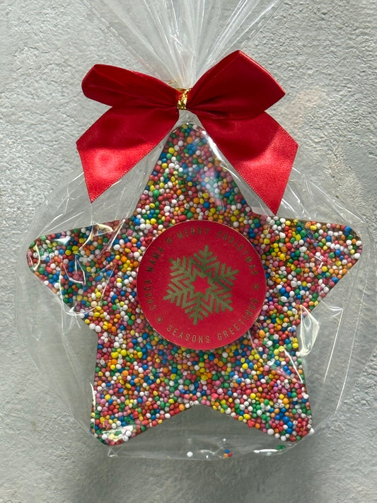 Chocomama Christmas Chocolate Freckle Star