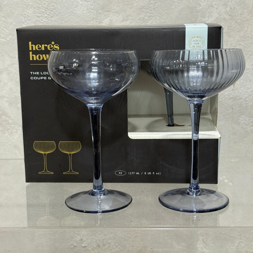 The Lou Coupe Glasses