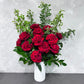 Ruby Rose Vase