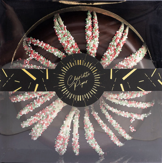 Charlotte Piper Dark Chocolate Rocky Road Wreath 700g