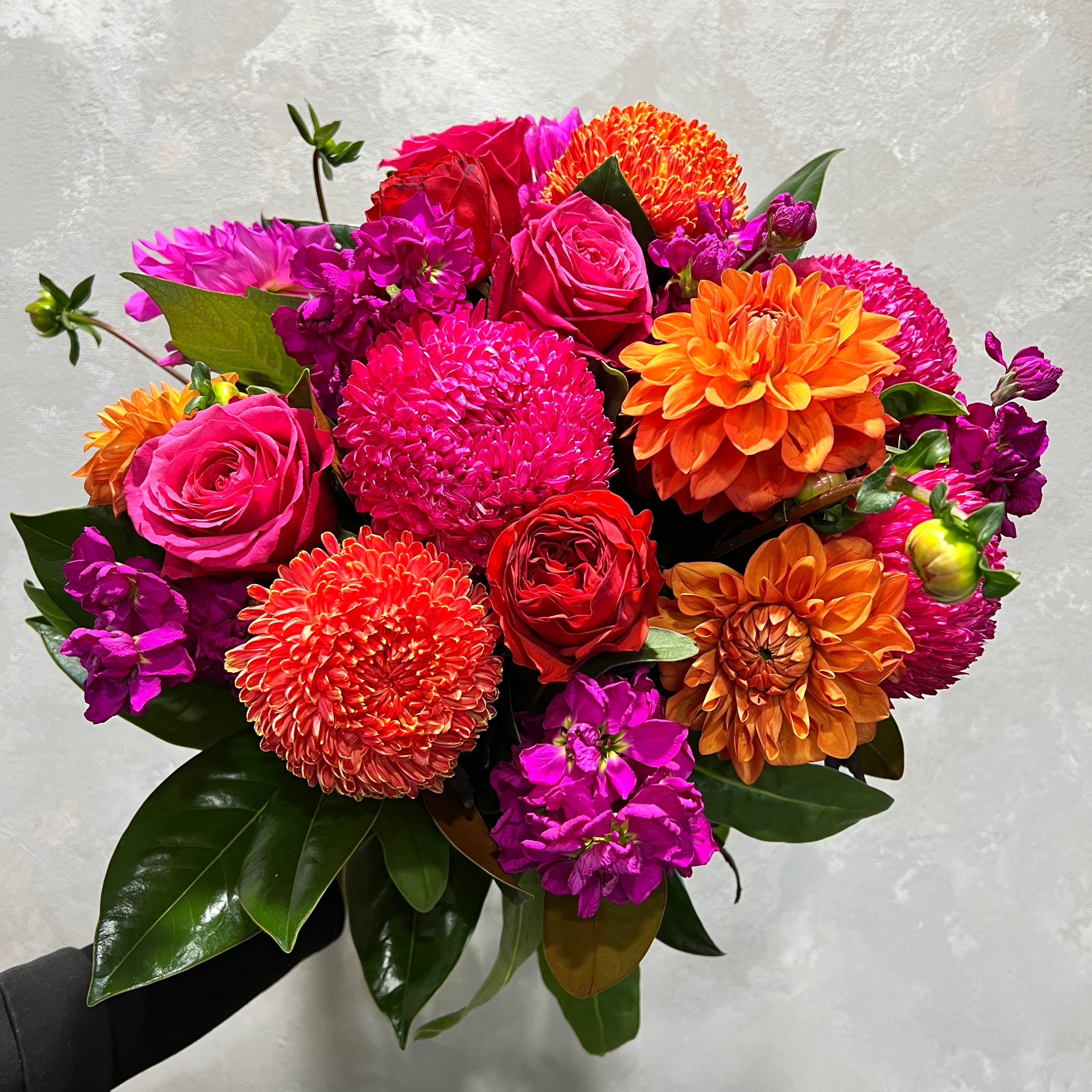 Summertime Pink + Orange Mixed Flowers – Flowers on Norton St