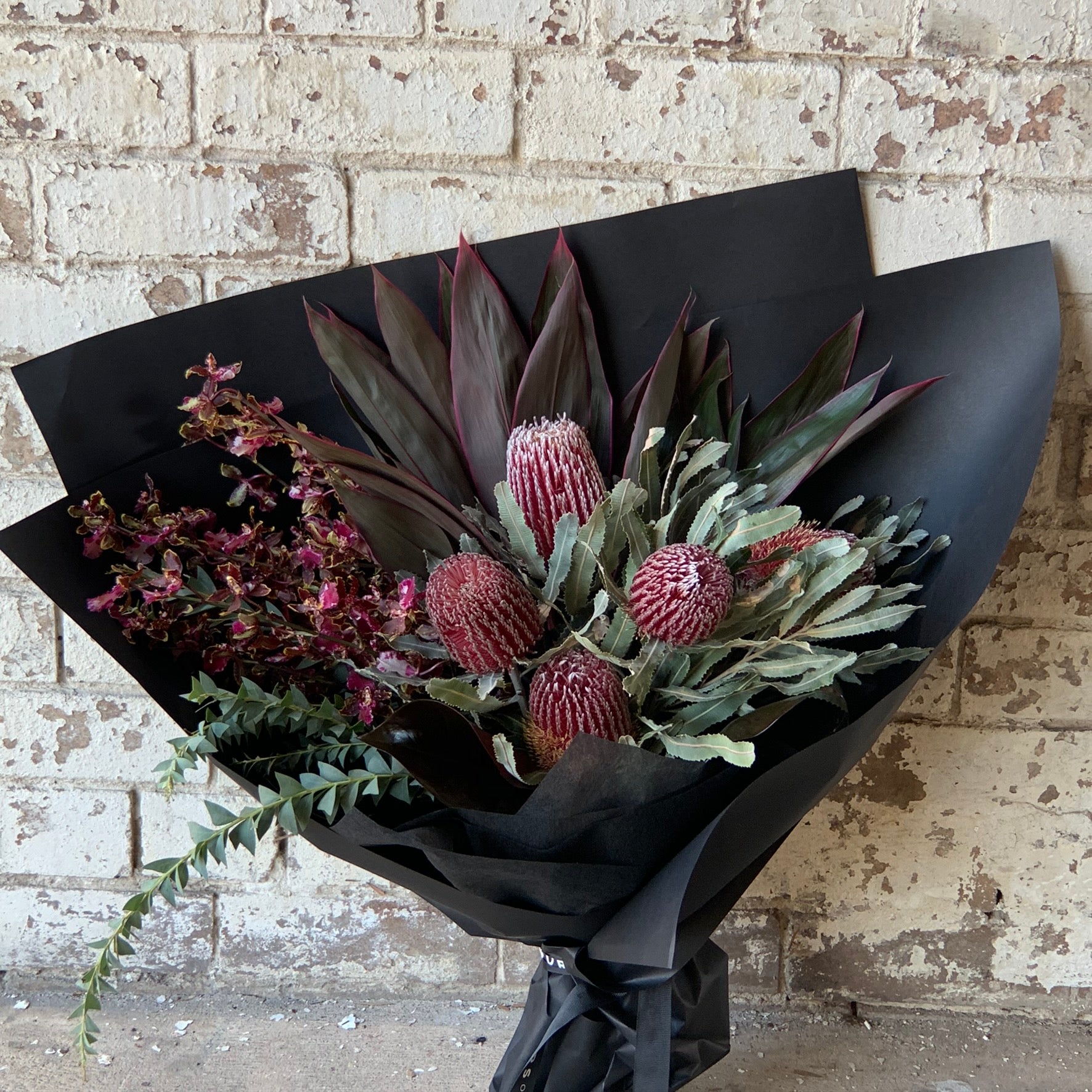 Rustic Orchids + Natives Flowers on Norton St