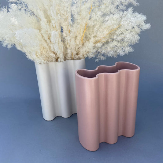 Wave Ceramic Vase